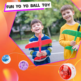 Octaday Yo-Yo Ball packaging shows 55 pieces in five colors for gifting.