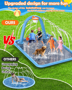 Octaplay splash pad water sprays deliver refreshing fun on hot days.