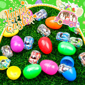 OCTERIC race-themed Easter eggs for kids' games
