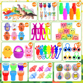 OCTERIC durable plastic Easter eggs reusable for baskets, hunts, and decor