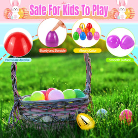 OCTERIC multicolor Easter eggs arranged for party decorations