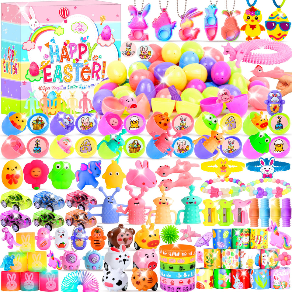 OCTERIC Easter eggs prefixed collection for a vibrant, safe hunt