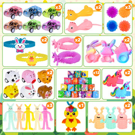 OCTERIC mini toys inside eggs offer varied surprises for kids' playtime