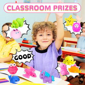 OCTERIC Mochi Squishy Kawaii Pack is great for gift bags and desk toys.