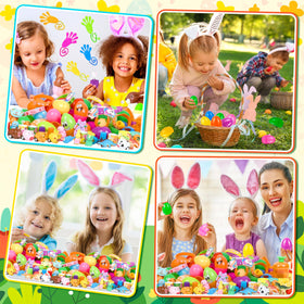 OCTERIC felt Easter basket included for organized egg hunts