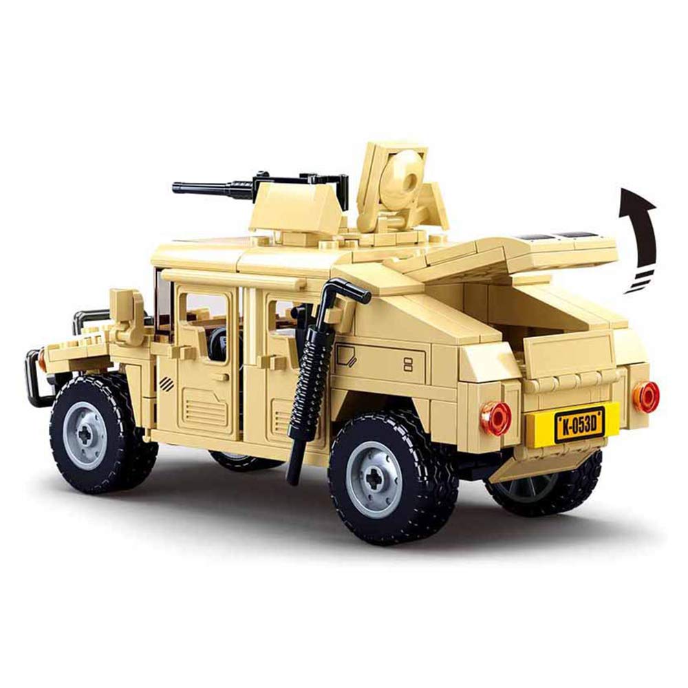 Octopbrik 265-piece bricks for expansive army building fun.
