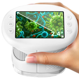 Odatay 4K microscope with kid-friendly design for curious young explorers.