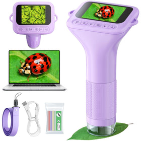 Odatay kids microscope shows 100x-1000x magnification for tiny details