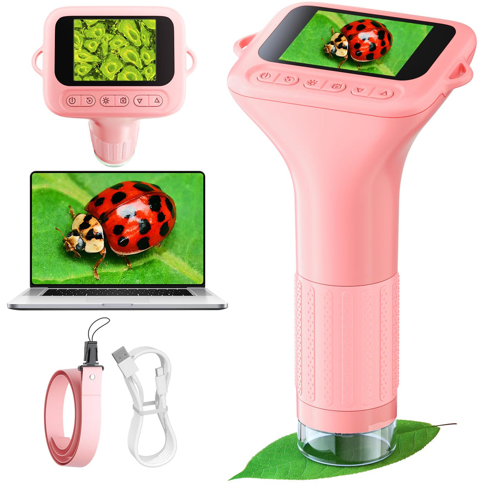 Odatay Kids Microscope shows compact design for on-the-go science exploration