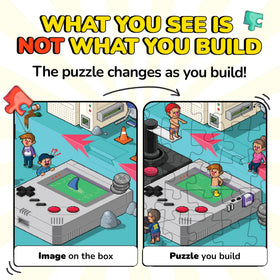 Odd Pieces retro 8-bit dragons for nostalgic puzzle fun