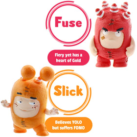ODDBODS Bubbles mini figure adds colorful desk decor possibilities.