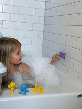 ODELA Genius Sucker Toys sea dolphin suction toy invites playful water interaction