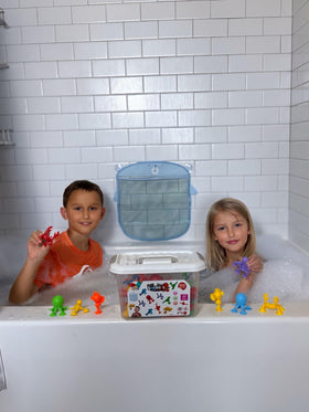 ODELA Genius Sucker Toys sea star suction toy supports color recognition during baths