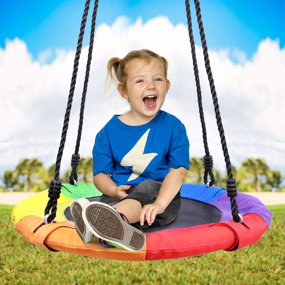 Odoland soft padded frame enhances comfort and safety during play