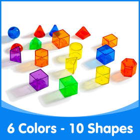 Odoorgames light-table shapes reveal color interactions under backlighting.