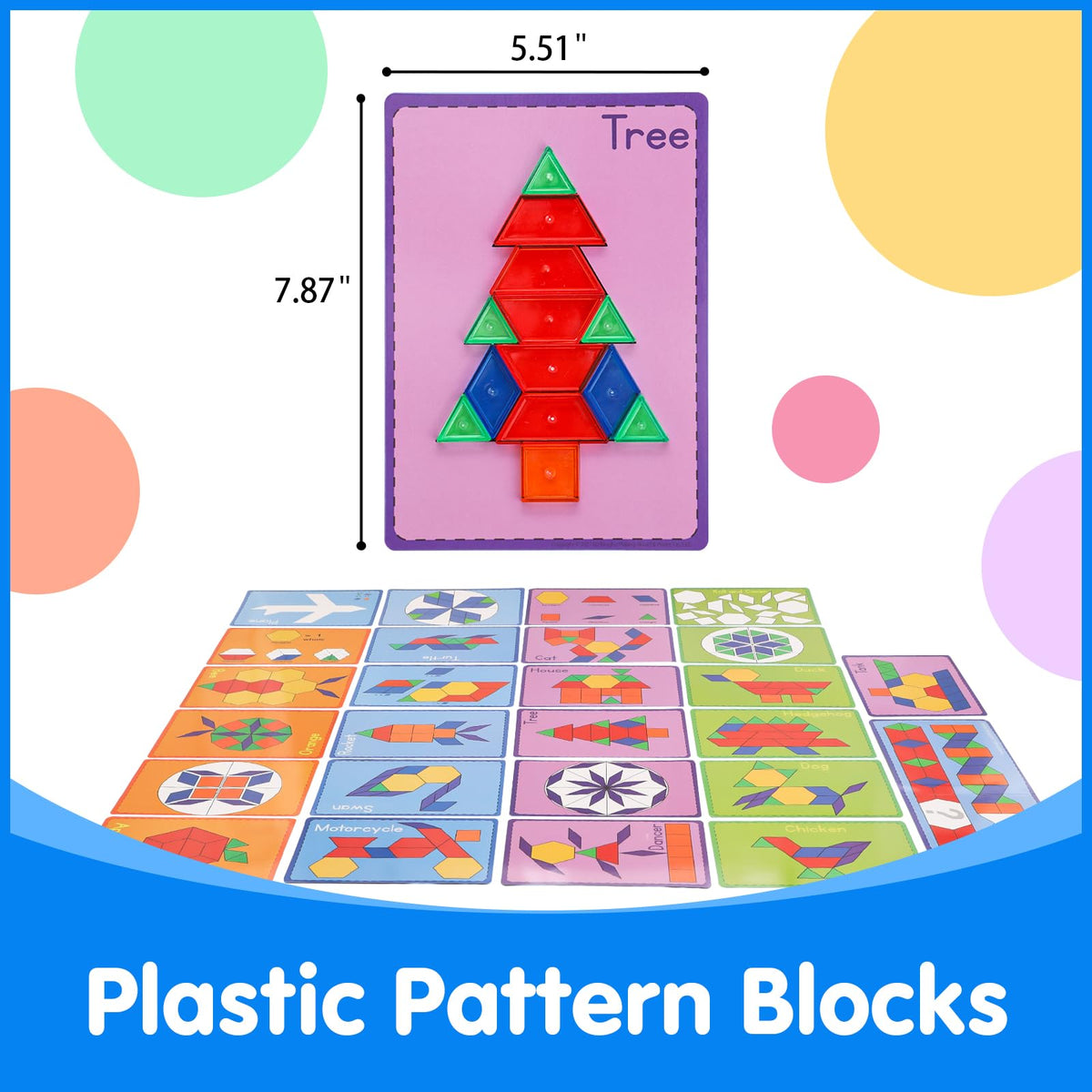 Odoorgames pattern blocks rhombuses promote spatial reasoning through puzzle play.