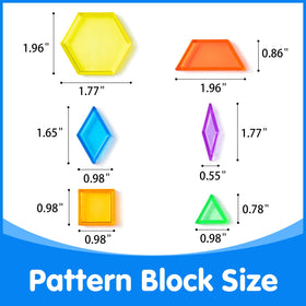 Odoorgames pattern blocks trapezoids help create patterns and explore fractions.