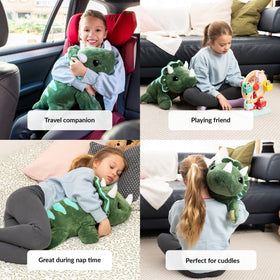 ODOXIA weighted plush with removable filling for easy cleaning and care.
