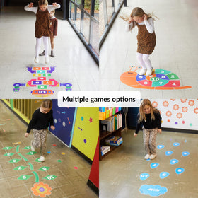 ODOXIA classroom sensory pathway enhances active breaks in learning spaces.