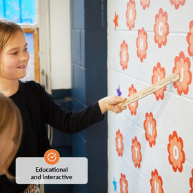 ODOXIA colorful walkway stickers create engaging learning spaces for exploration.