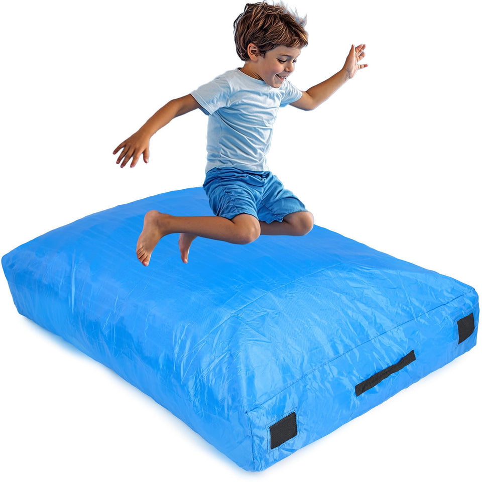 ODOXIA Crash Pad Kids Sensory 5ft x 5ft for safe jumping and play