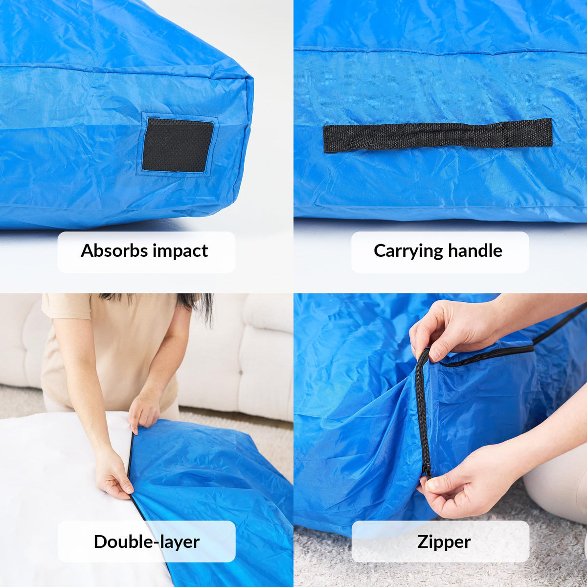 ODOXIA High-density foam cushions impact for safe play