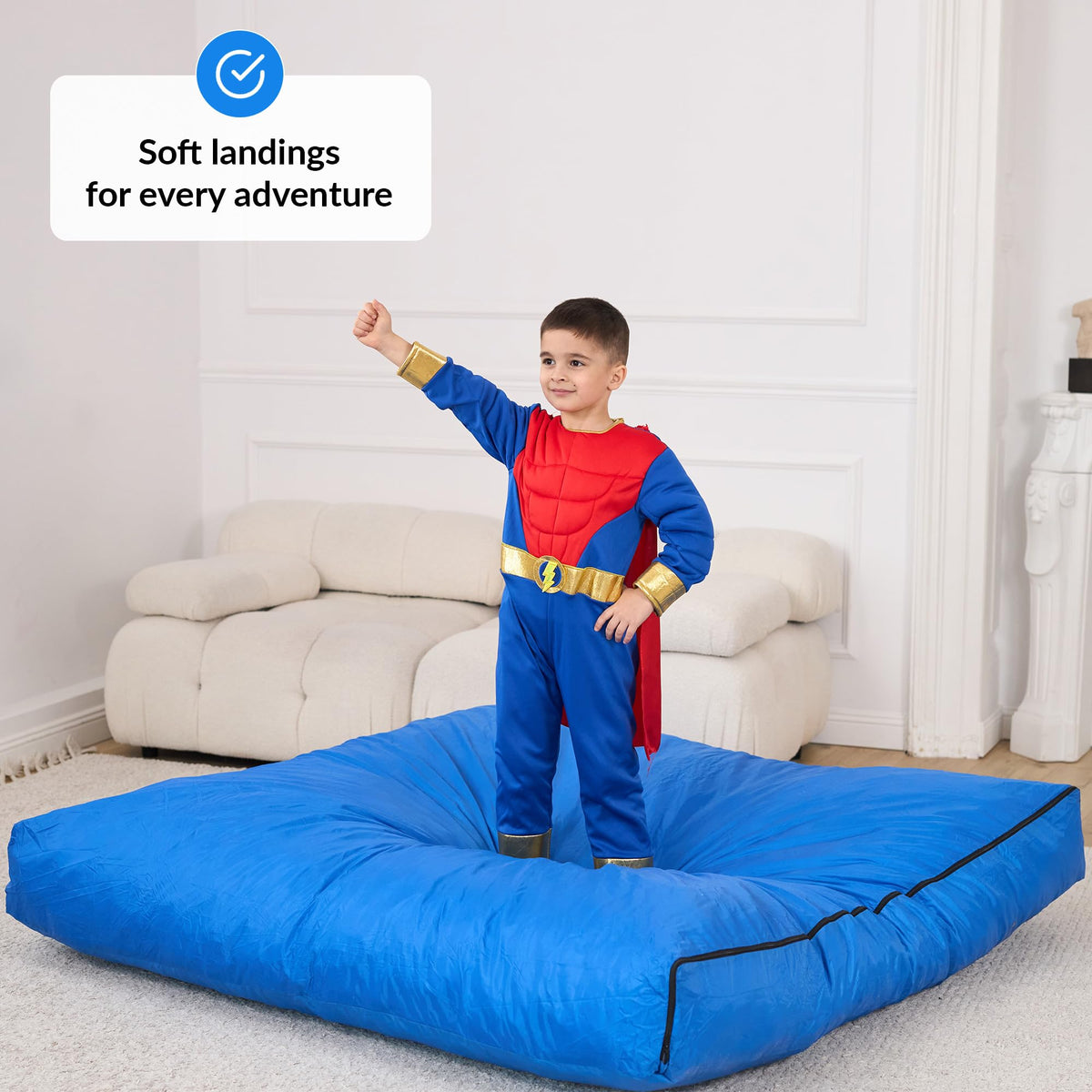 ODOXIA crashpad 3x3 compact pad for cozy spaces and practice