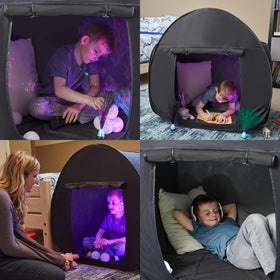 Interior view of ODOXIA Sensory Play Tent for private exploration