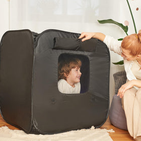 ODOXIA sensory tent cushions and blankets create cozy downtime
