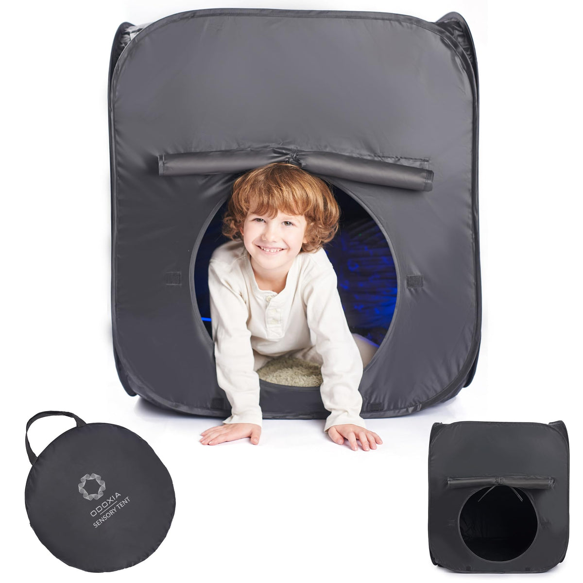 ODOXIA sensory tent exterior front view offers a ready calm corner for quick breaks