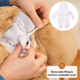 ODOXIA big weighted sloth plush aids daily routines and sensory play.