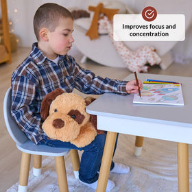 ODOXIA weighted plush with carrying bag for easy travel