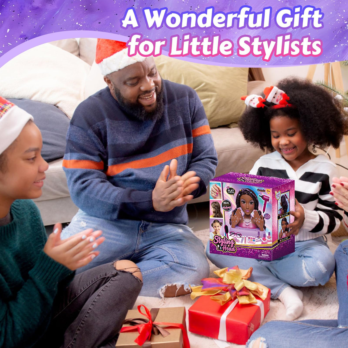 Oeasic gift-ready beauty playset ideal for birthdays