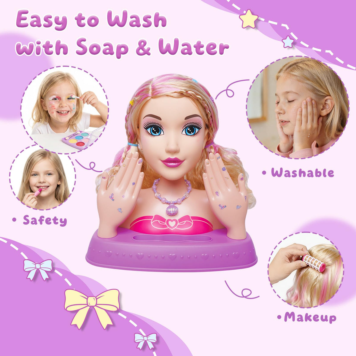 Oeasic all-in-one salon playset sparks screen-free creativity