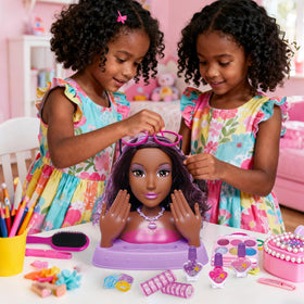 Oeasic washable makeup and nail polish kit enables mess-free pretend beauty