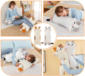 Oeonuas cat plush machine washable for easy care.