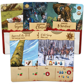 Illustrated boards of Corps of Discovery by Off The Page Games spark storytelling.