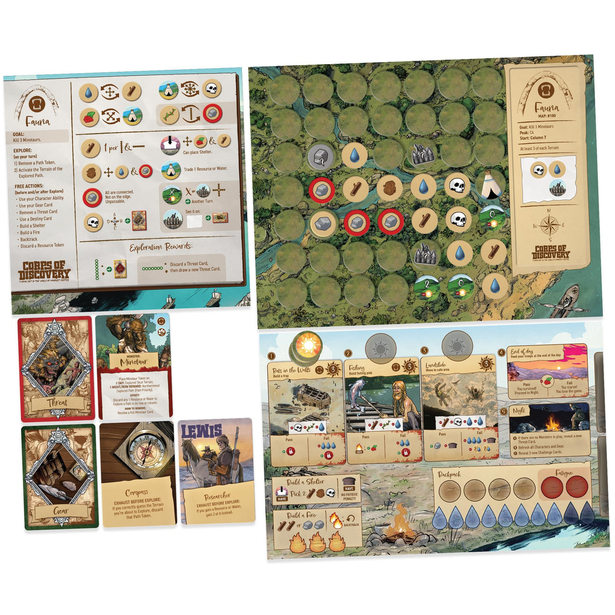 Mission setup from Corps of Discovery enables quick, engaging starts.
