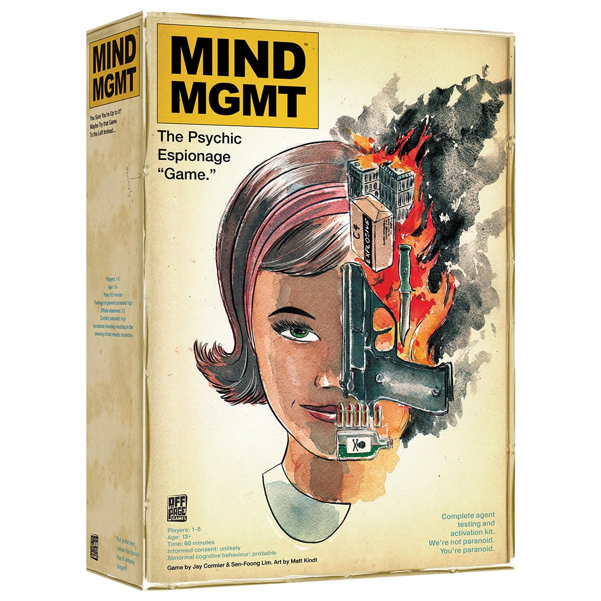 Off The Page Games Mind MGMT cover art invites curiosity for family game nights.