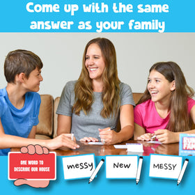 OFF TOPIC Runs in the Family family quiz board promotes laughs and togetherness.