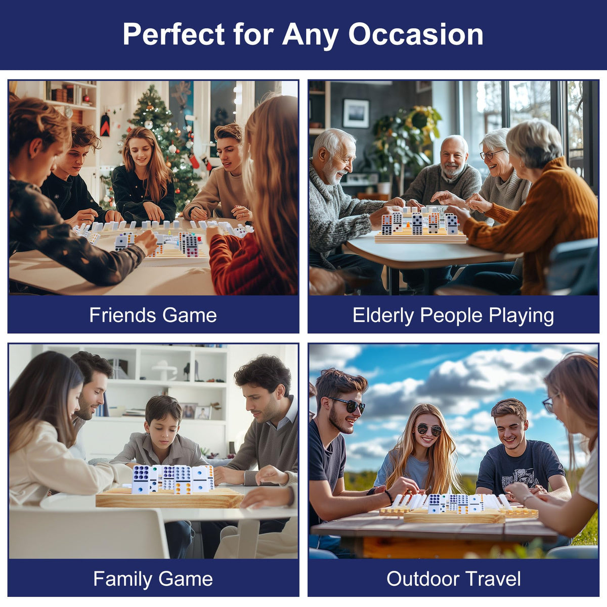 Offelec family game night setup for 2–8 players and social fun