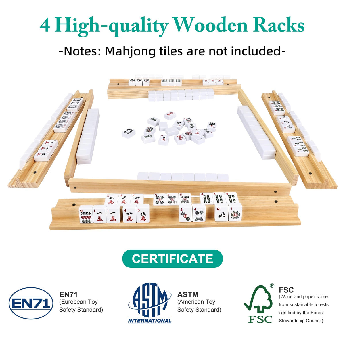 Offelec racks feature rounded edges to protect hands and surfaces.