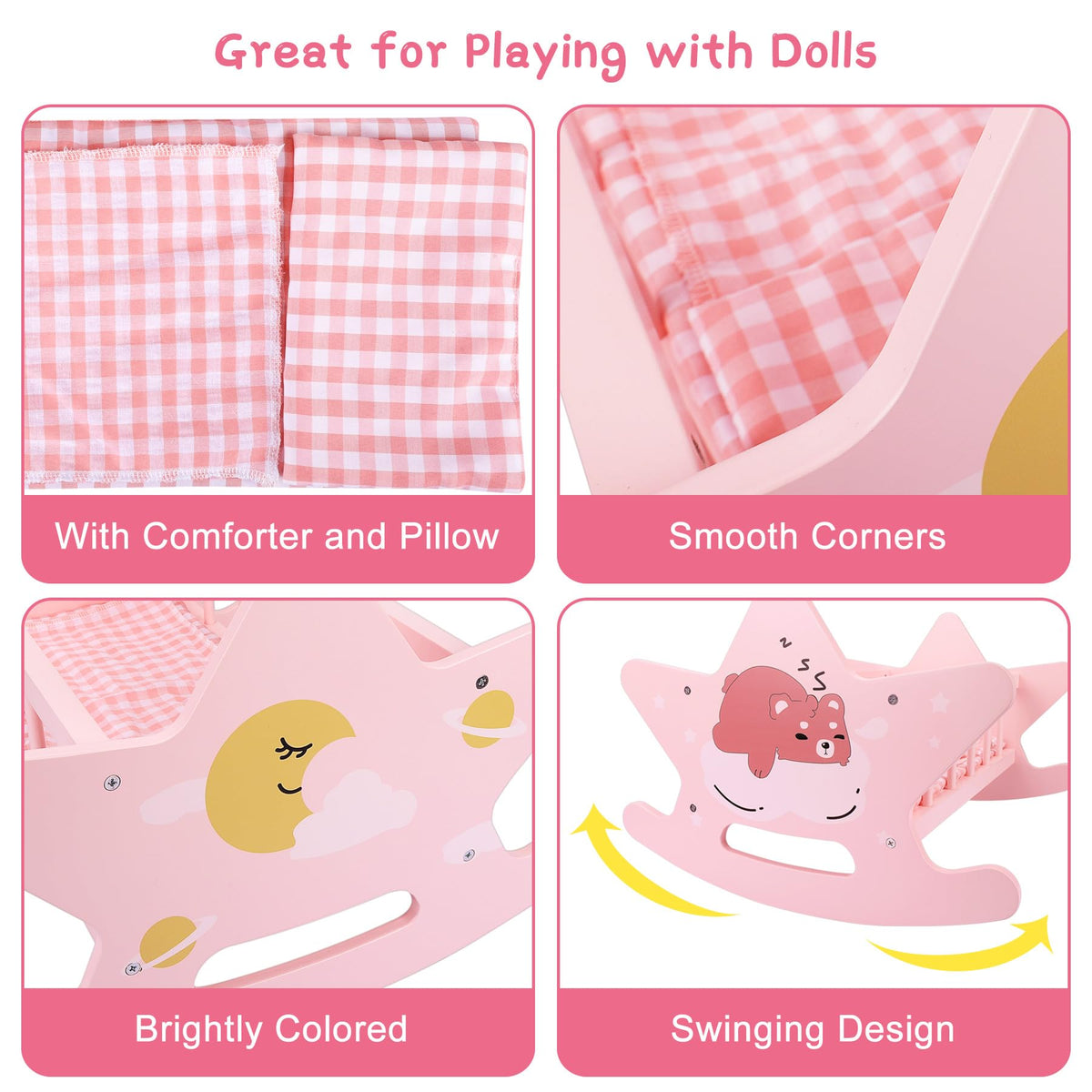 Offelec FSC-certified wood and safe materials for durable doll furniture