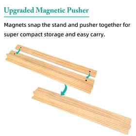 Offelec tiles organized on roomy racks support faster decision making.