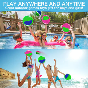 Officygnet adjustable strap adapts the game for kids and adults.