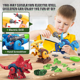 Officygnet dino parts with clear assembly instructions for kids
