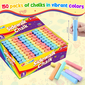 Officygnet dustless bright chalk colors for less mess