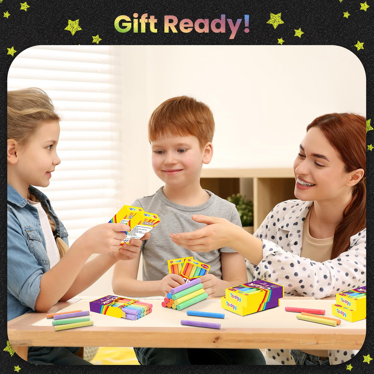 Officygnet easter-basket-stuffers colorful chalk provide creative play.