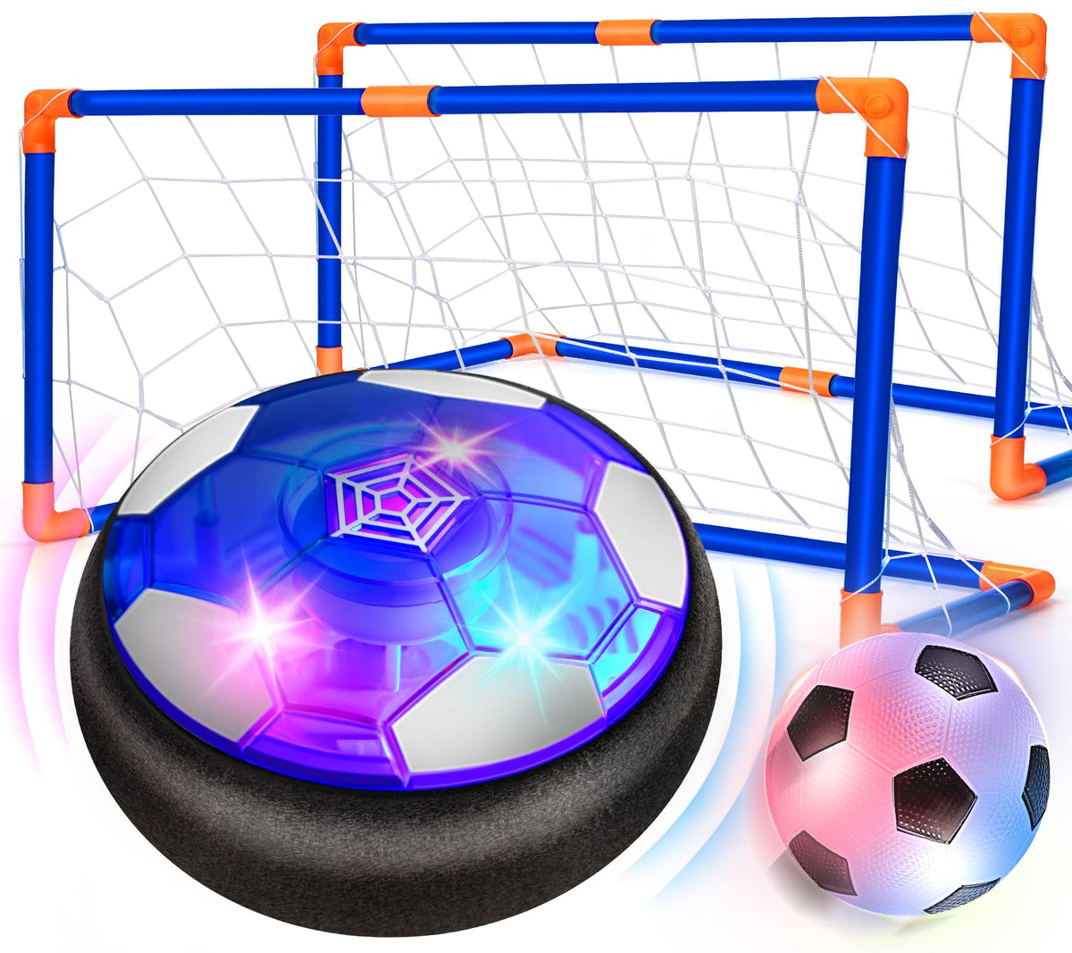 Officygnet hover soccer ball ready for indoor play and safe, active fun.