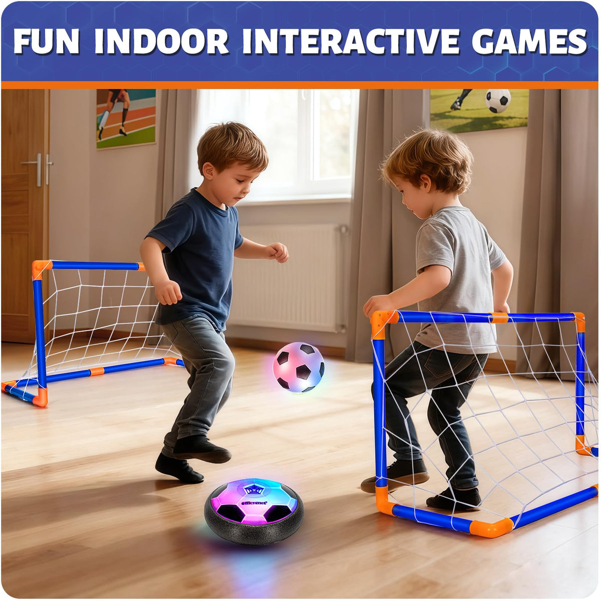 Officygnet indoor-outdoor play area supports versatile spaces for family games.